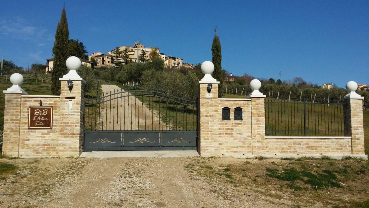 B&B L' Antica Fonte Spinetoli Exteriör bild